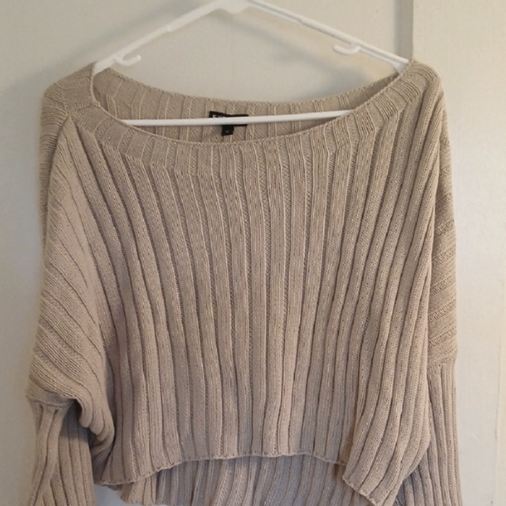 Express Women's Ribbed Sweater - Picture 3 of 9